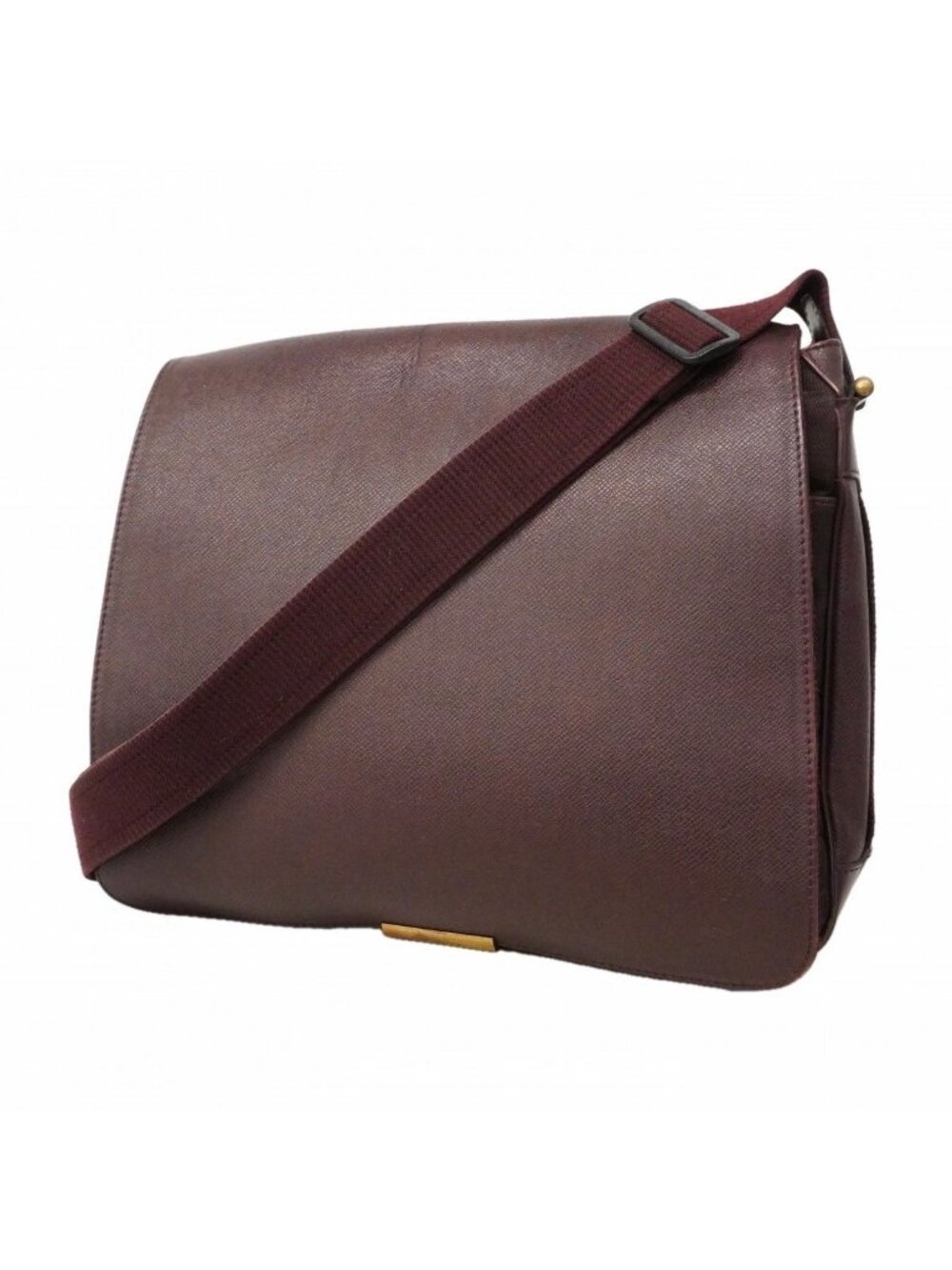 Louis Vuitton Shoulder Bag Taiga Victor Acajou